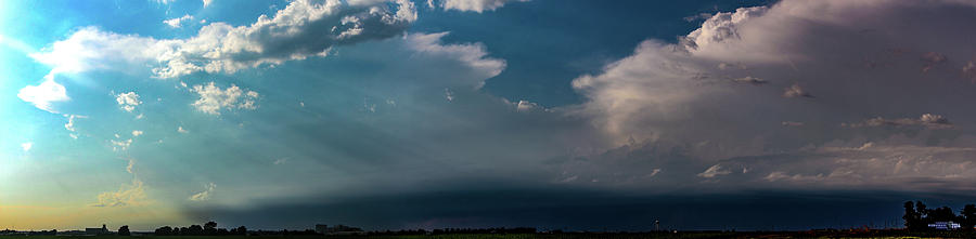 Late Afternoon Nebraska Thunderstorms 005 Photograph by Dale Kaminski