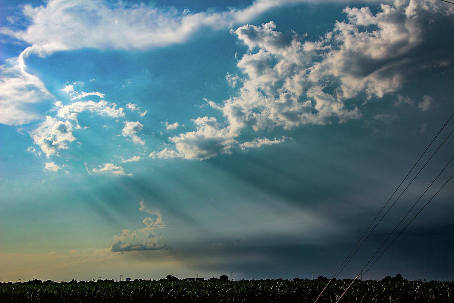 Late Afternoon Nebraska Thunderstorms 007 Photograph by Dale Kaminski