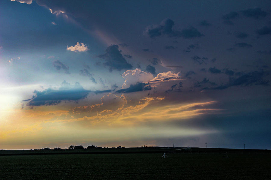 Late Afternoon Nebraska Thunderstorms 008 Photograph by Dale Kaminski
