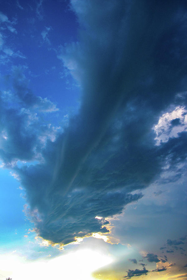 Late Afternoon Nebraska Thunderstorms 010 Photograph by Dale Kaminski