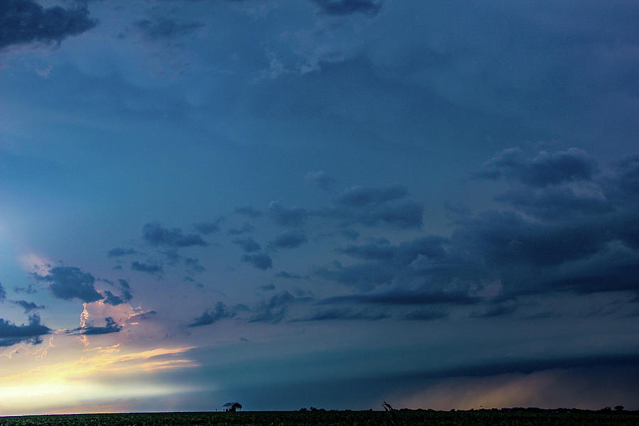 Late Afternoon Nebraska Thunderstorms 012 Photograph by Dale Kaminski