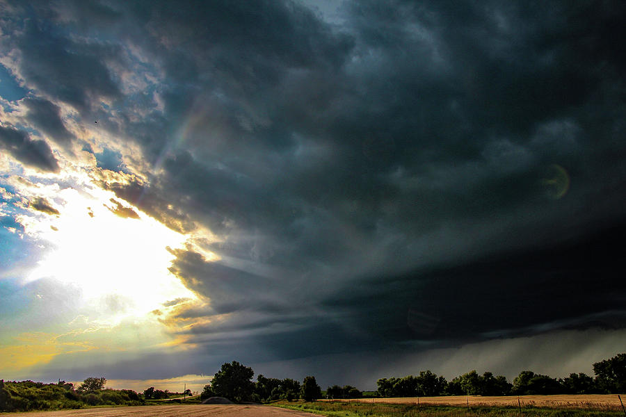 Late Afternoon Nebraska Thunderstorms 014 Photograph by Dale Kaminski