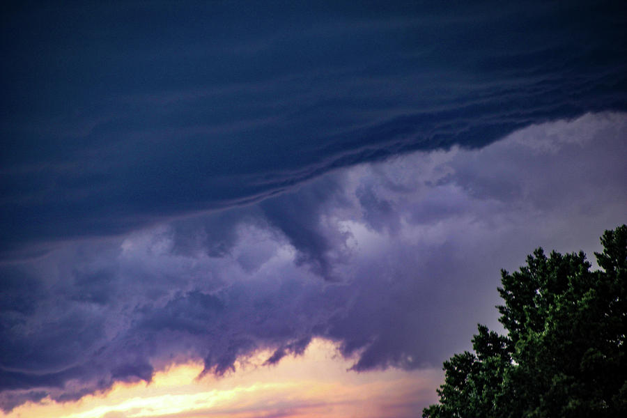Late Afternoon Nebraska Thunderstorms 017 Photograph by Dale Kaminski