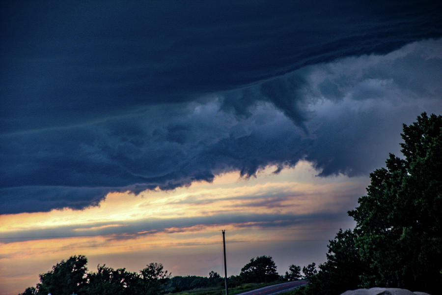 Late Afternoon Nebraska Thunderstorms 018 Photograph by Dale Kaminski