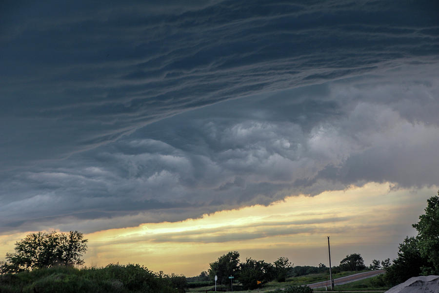 Late Afternoon Nebraska Thunderstorms 021 Photograph by Dale Kaminski