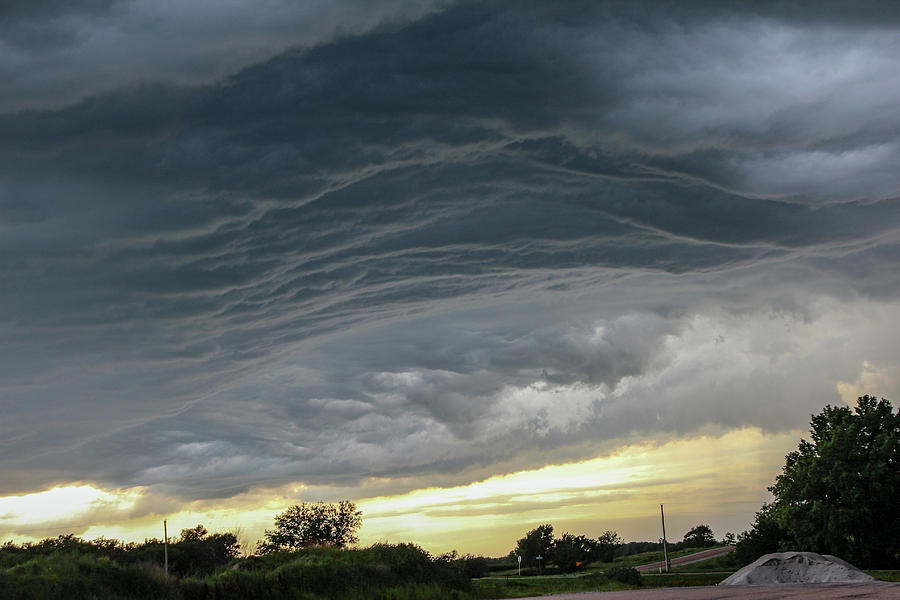Late Afternoon Nebraska Thunderstorms 023 Photograph by Dale Kaminski
