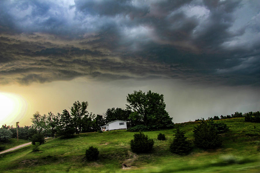 Late Afternoon Nebraska Thunderstorms 029 Photograph by Dale Kaminski