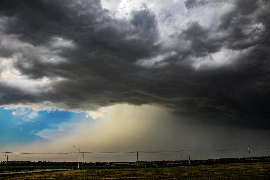 Late Afternoon Nebraska Thunderstorms 031 Photograph by Dale Kaminski