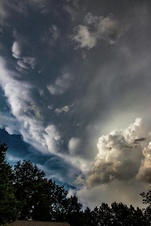 Late Afternoon Nebraska Thunderstorms 034 Photograph by Dale Kaminski