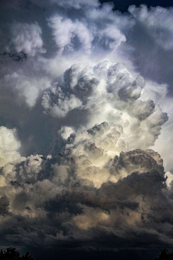 Late Afternoon Nebraska Thunderstorms 062 Photograph by Dale Kaminski