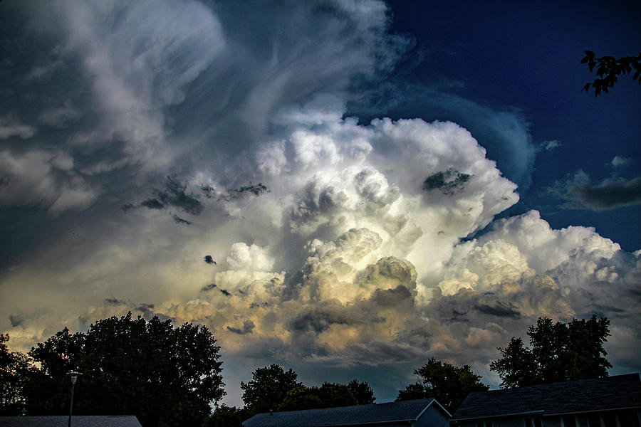 Late Afternoon Nebraska Thunderstorms 064 Photograph by Dale Kaminski