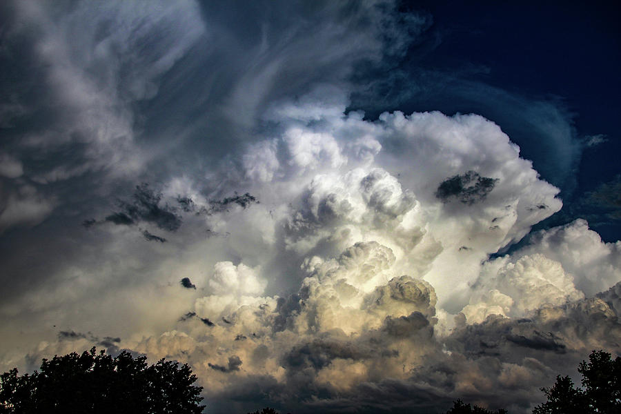 Late Afternoon Nebraska Thunderstorms 065 Photograph by Dale Kaminski