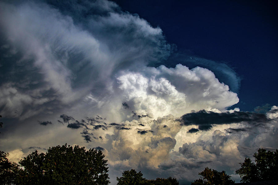 Late Afternoon Nebraska Thunderstorms 072 Photograph by Dale Kaminski