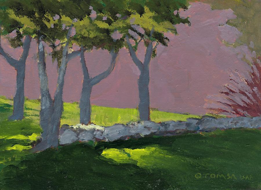 Late Afternoon Shadows Painting by Bill Tomsa