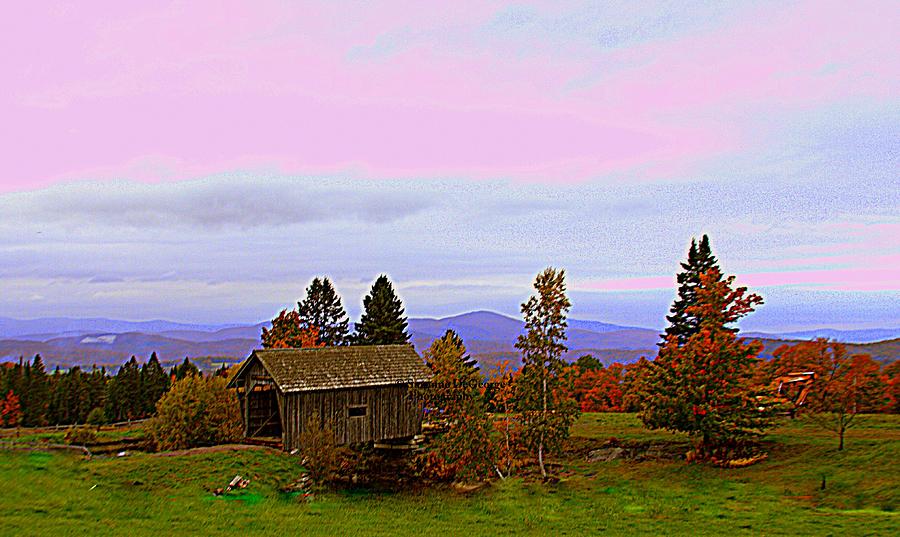 Late Fall Afternoon in Vermont Photograph by Suzanne DeGeorge