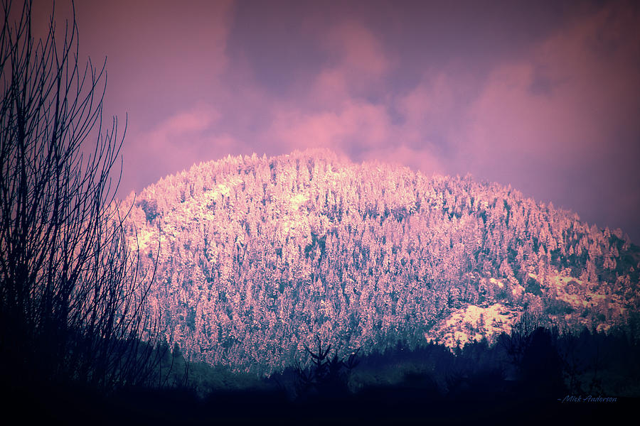 Late Mountain Winter Day Photograph