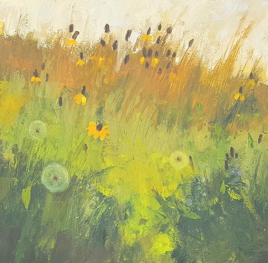Late Summer Meadow Painting by Julie Klett - Fine Art America