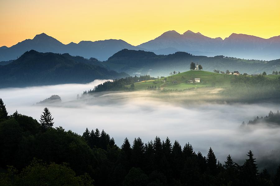 Late Summer Morning In Slovenia Photograph by Petr Kovar