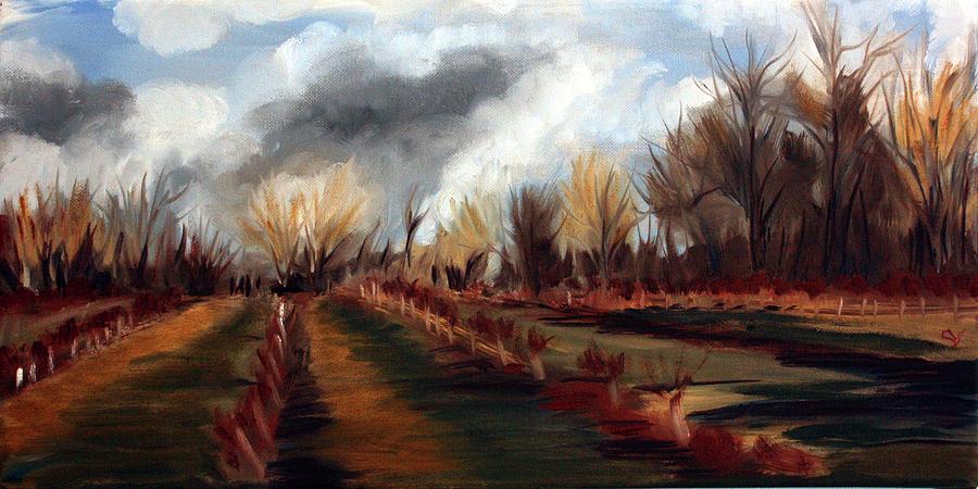 Late Winter Painting by Sarah Lynch