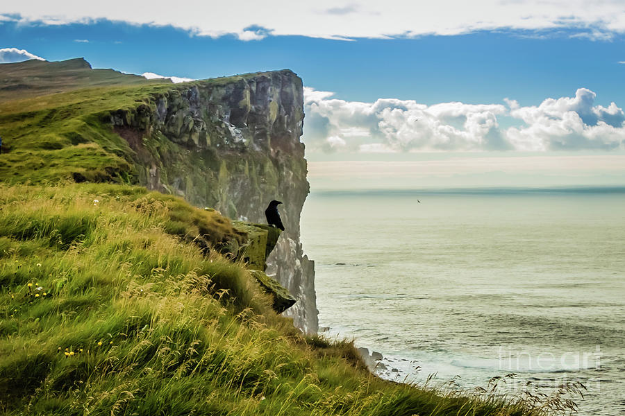 Latrabjarg cliffs, Iceland Photograph by Lyl Dil Creations