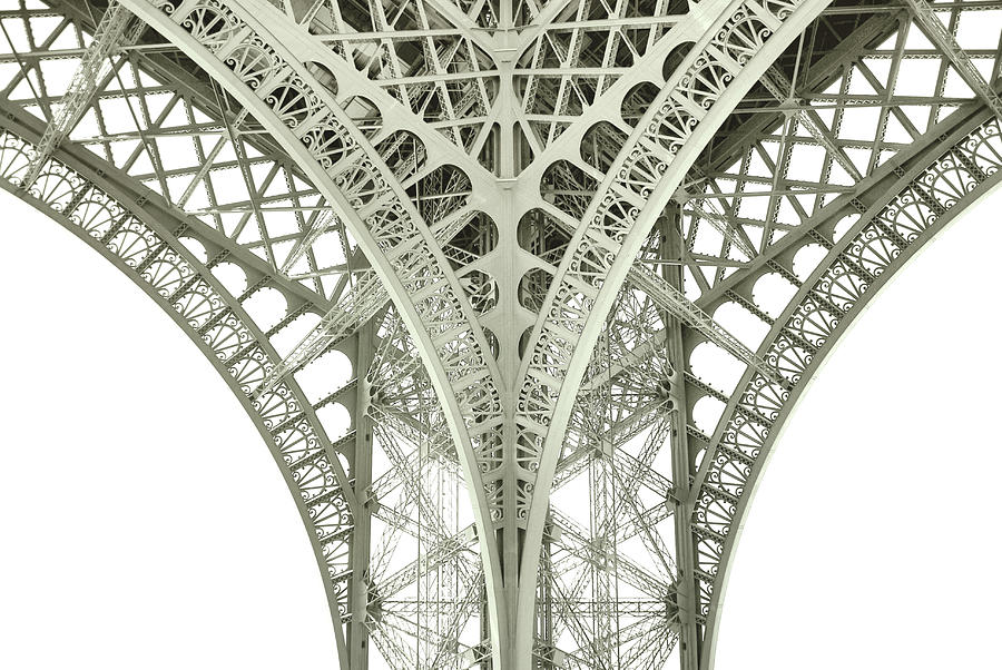 Paris Photograph - Lattice Tower by JAMART Photography