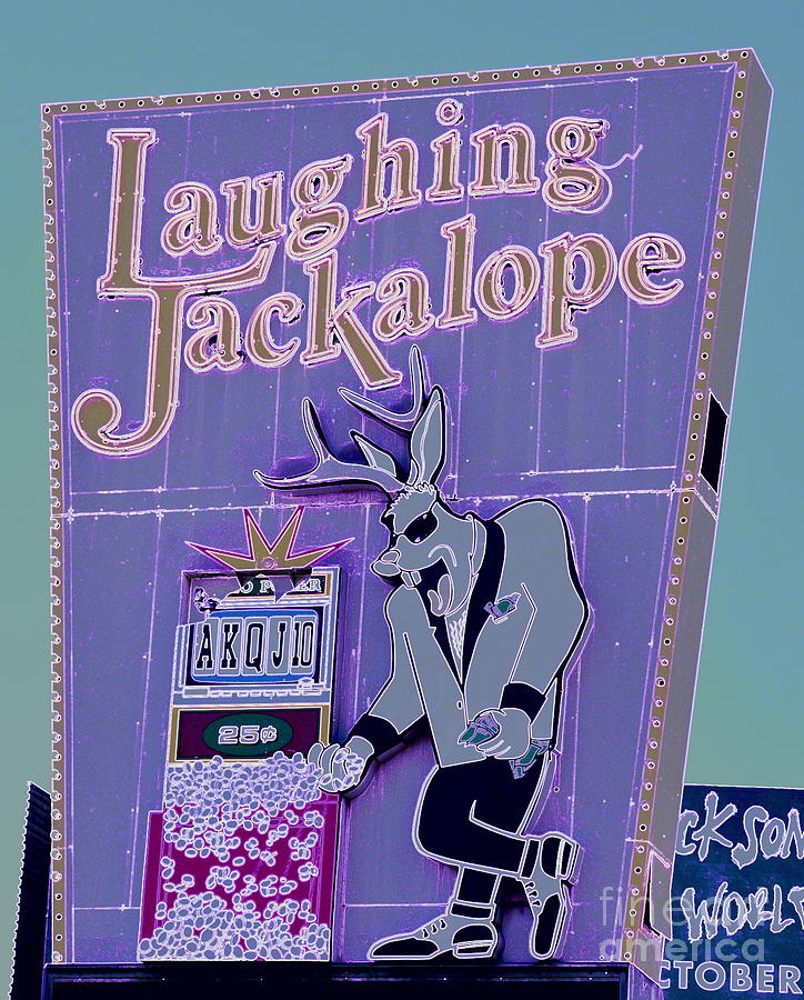 Laughing Jackalope Photograph by Tru Waters