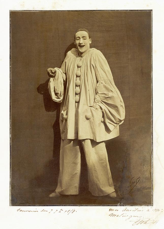 Laughing Pierrot By French Mime Duburau Photograph by Science Photo Library Laughing Pierrot By French Mime Duburau Photograph by Science Photo Library