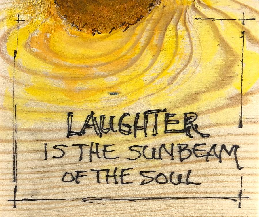 Laughter Sunbeam Painting by Barbara Wirth