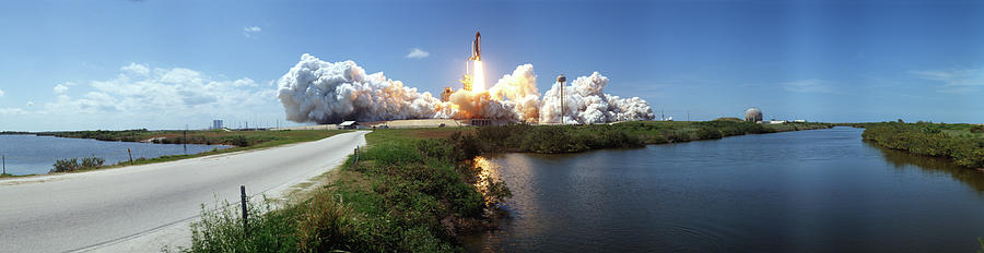 Launch, Kennedy Space Center, Florida Photograph by Panoramic Images