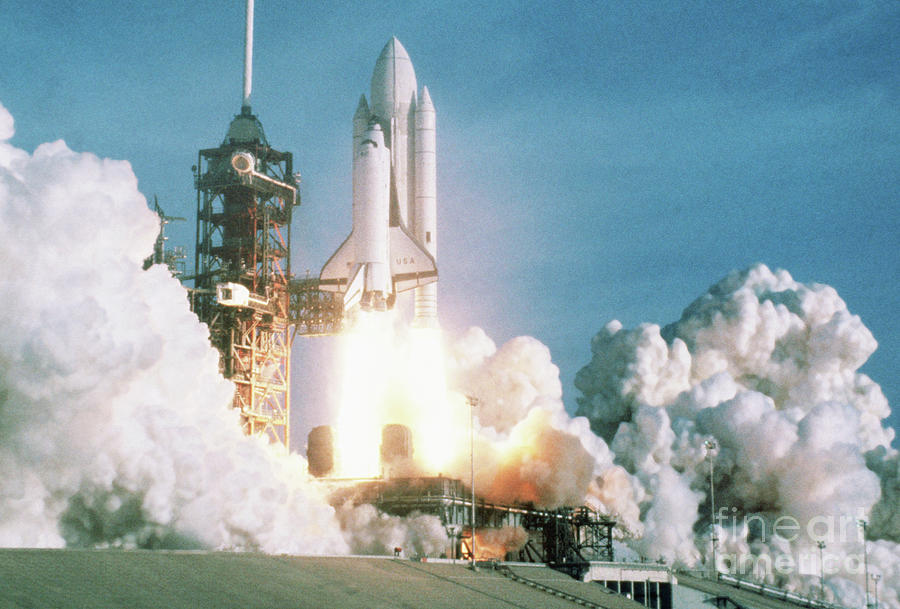 Launch Of Space Shuttle Columbia Photograph by Bettmann