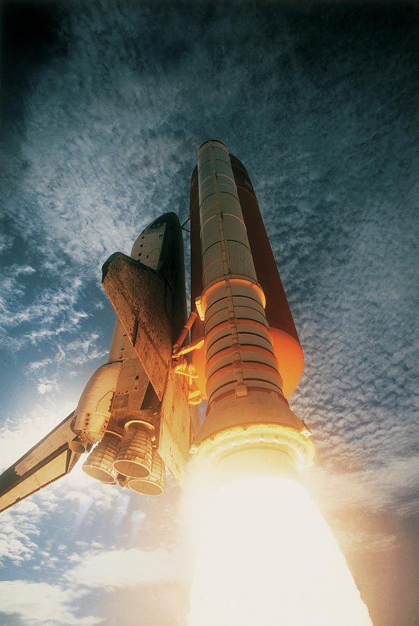 Space Photograph - Launching Of The Space Shuttle by Stockbyte