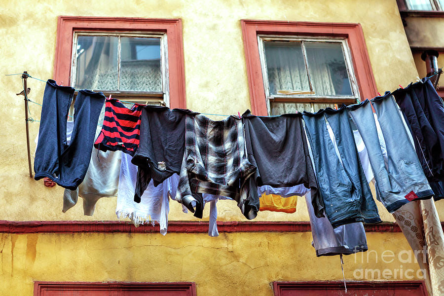 Laundry Day in Karakoy Istanbul Photograph by John Rizzuto