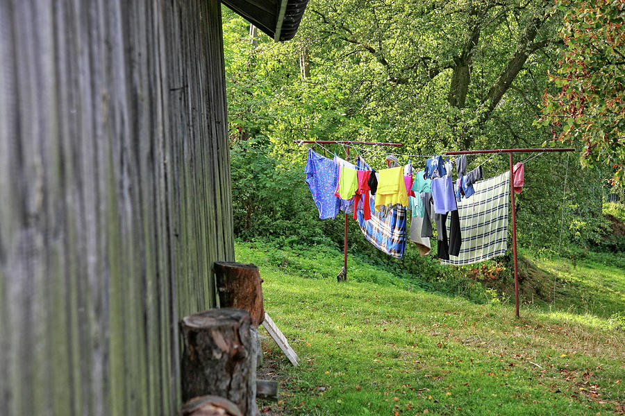 Clothing Photograph - Laundry Day by Incredi