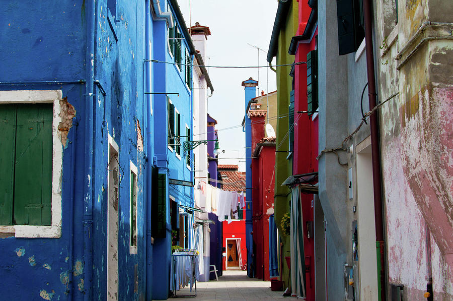 Laundry In Burano Photograph by Mario Ubeda Garcia Laundry In Burano Photograph by Mario Ubeda Garcia