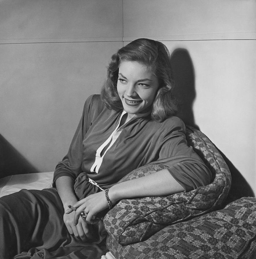 Lauren Bacall Photograph by Fpg