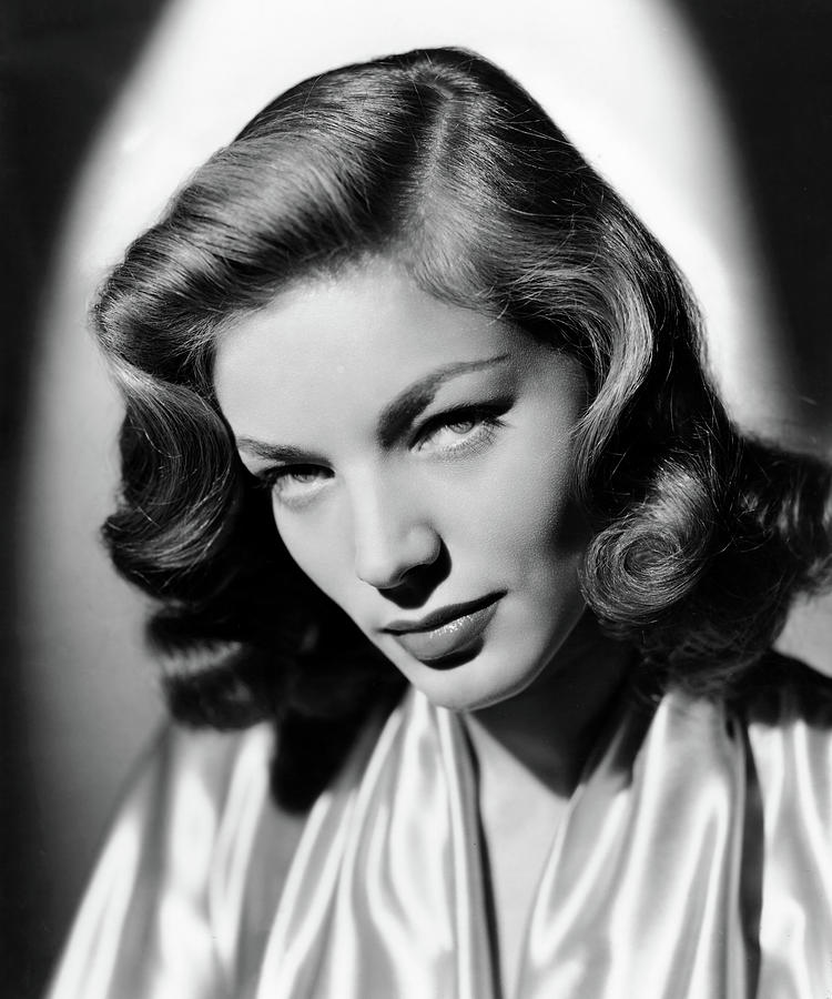 Hollywood Photograph - Lauren Bacall: Those Eyes I by Globe Photos