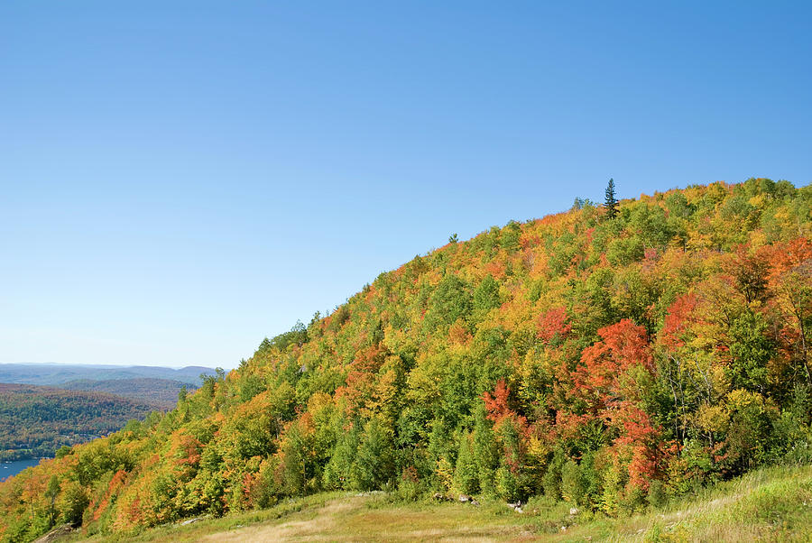Laurentian Mountains In Autumn Photograph by Ak2