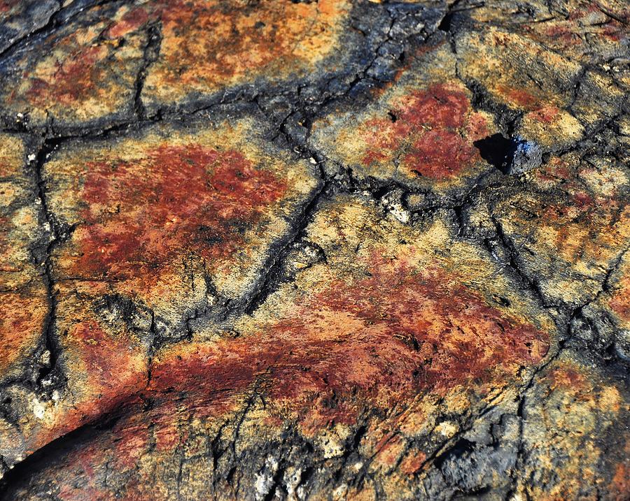 Lava Abstract Photograph by Heidi Fickinger