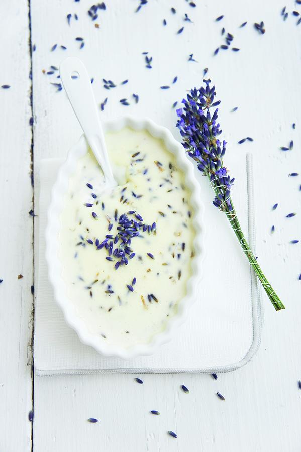 Lavender Butter Photograph by Martina Schindler