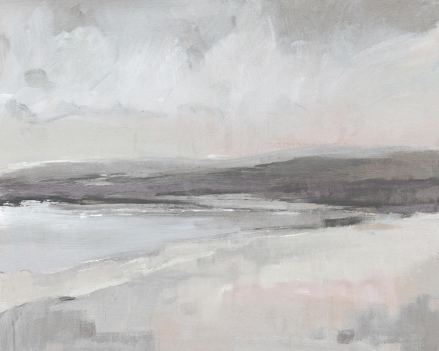 Lavender Mist Coast I Painting by Tim Otoole