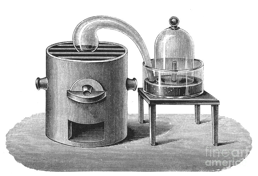 Lavoisiers Investigation Drawing by Print Collector