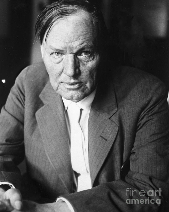 Lawyer Clarence Darrow Photograph by New York Daily News