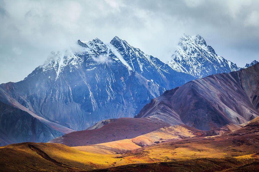 Layers Of Hills And Mountains Line Photograph by Steve Zmak - Fine Art ...