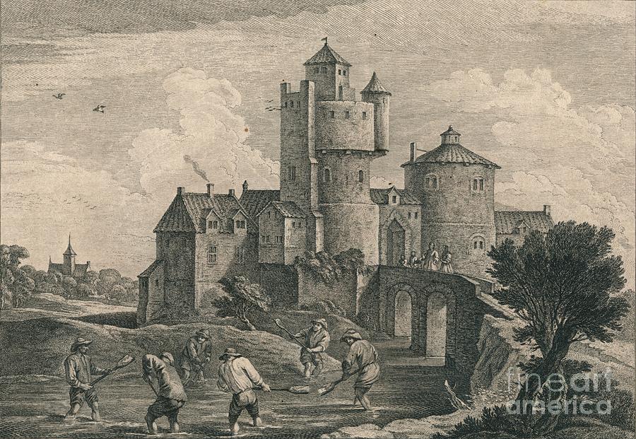 Le Chateau De Teniers Drawing by Print Collector