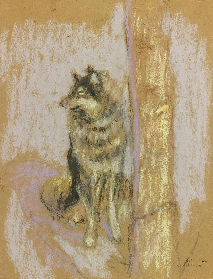 Le Chien-loup A Gerardmer Painting by Edouard Vuillard - Fine Art America