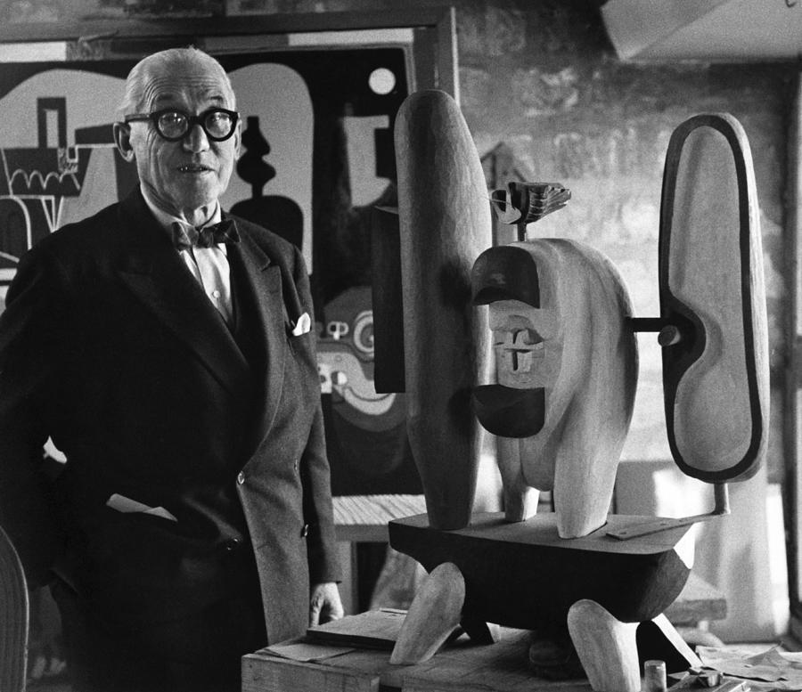 Le Corbusier Photograph by Gisele Freund