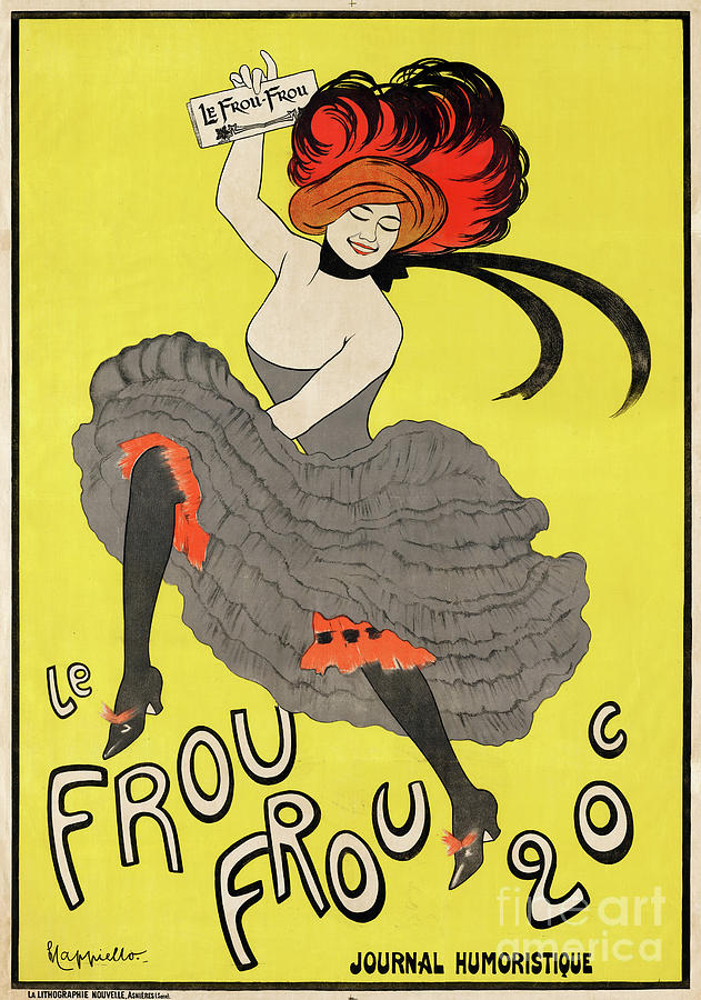 Le Frou Frou Drawing by Heritage Images