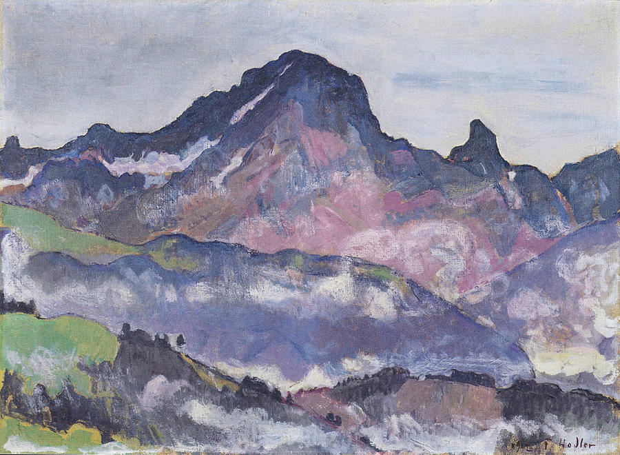 Le Grand Muveran, 1912 Painting