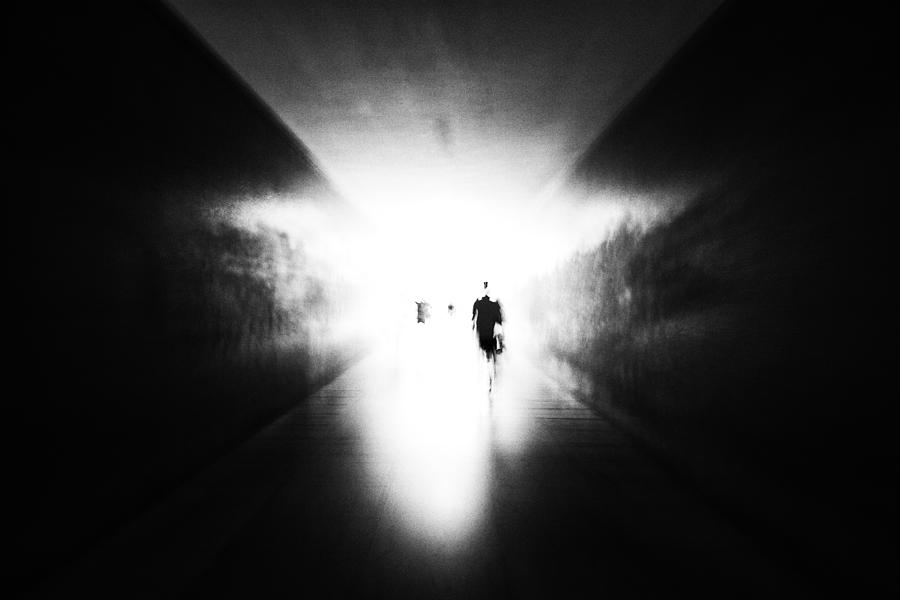 Black And White Photograph - Le Passage by Fabien Bravin