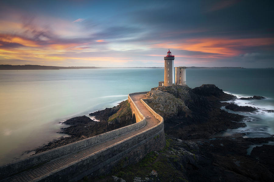 Lighthouse Photograph - Le Phare Du Petit Minou by Fiorenzo Carozzi